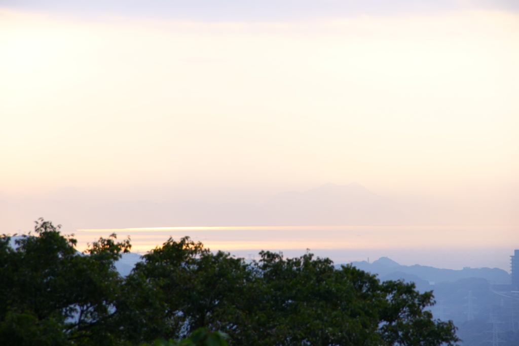 立石公園と大楠山の朝04