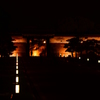 夜の大阪城公園