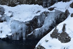 2021年　冬の薬研渓流 Vol,7 飛沫氷