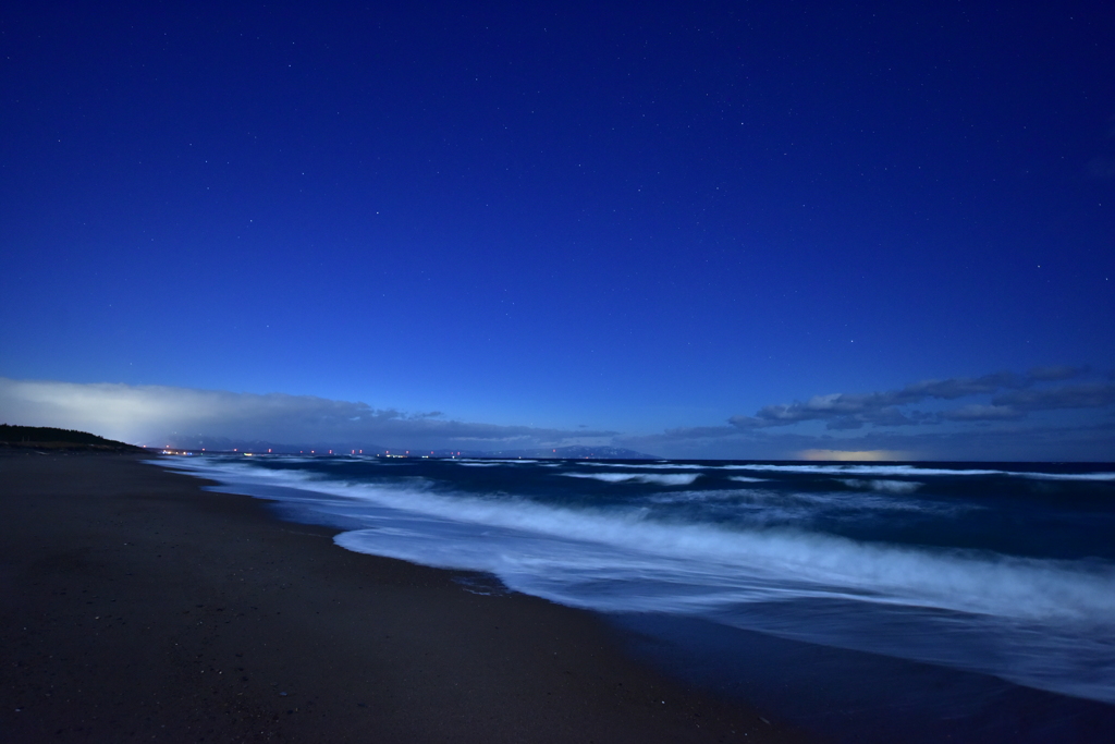 夜の海もいいもんだ By Hinde Id 写真共有サイト Photohito