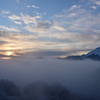 秩父雲海と日の出
