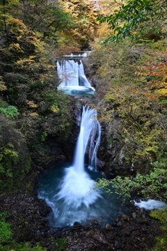 西沢渓谷秋巡り７（七ツ釜五段の滝）