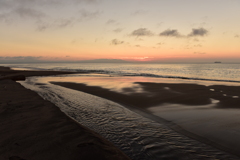 袰部川SUNSET