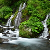 吐竜の滝 　全景