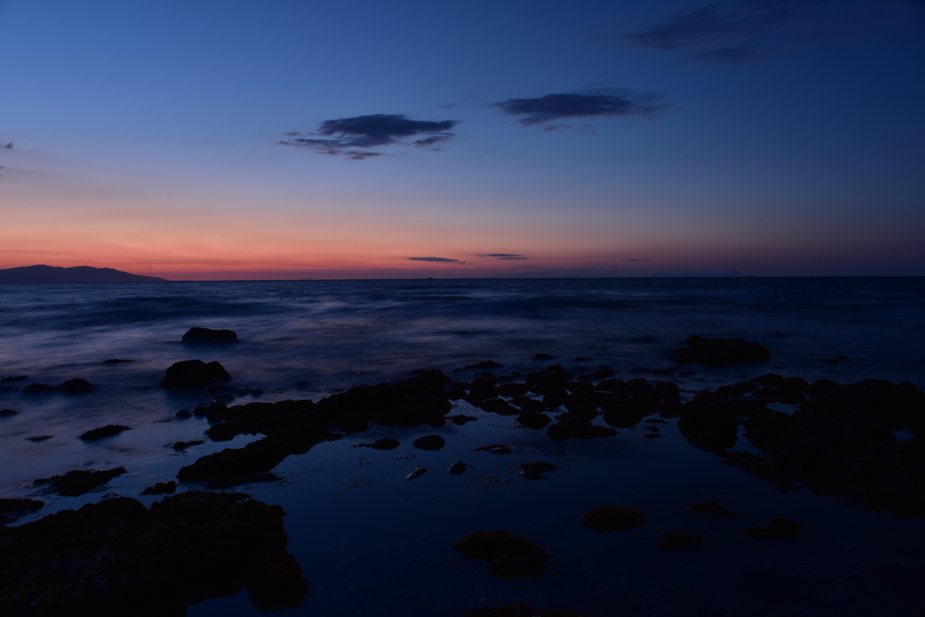 Blue Orange Vioret