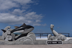 マグロの一本釣り