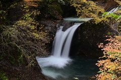 西沢渓谷秋巡り５（竜神の滝）