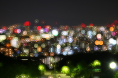 夜に現る金平糖