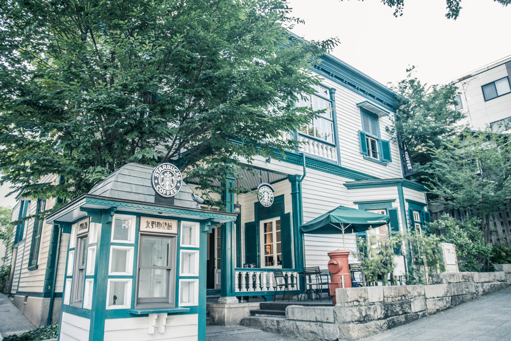 異国のカフェ