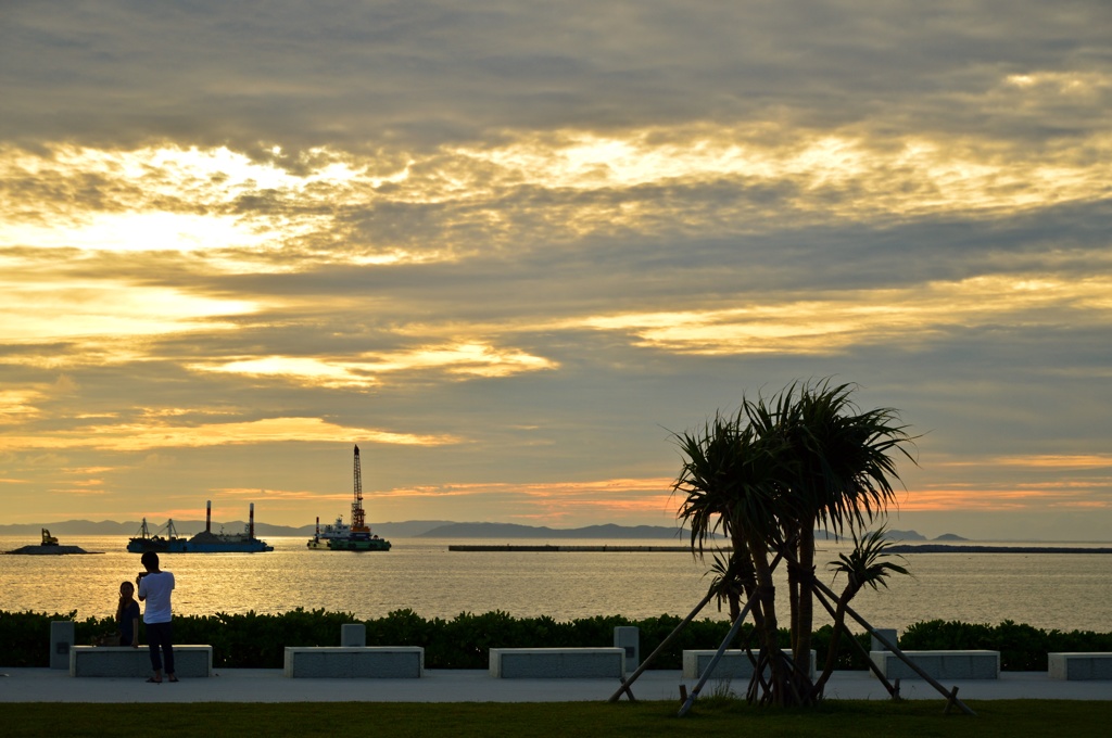 Golden sunset