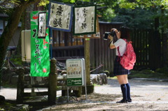 カメラ女子