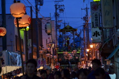 夜山車曳行 1