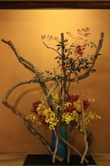 古民家と洋ラン・・・②