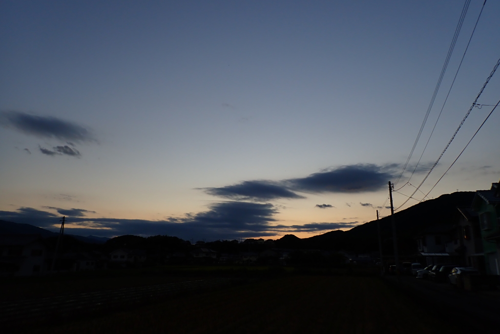 今日の空・・・
