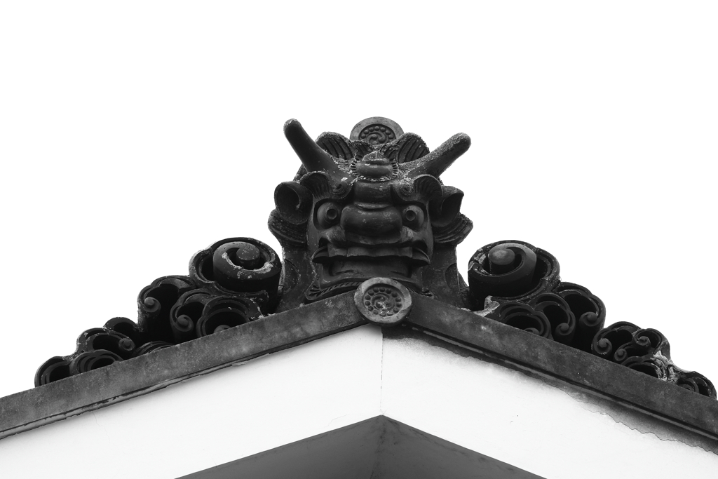 鬼瓦・・・