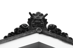 鬼瓦・・・