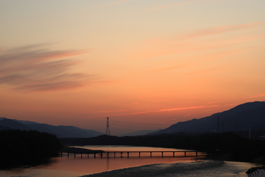 夕焼け散歩・・・④