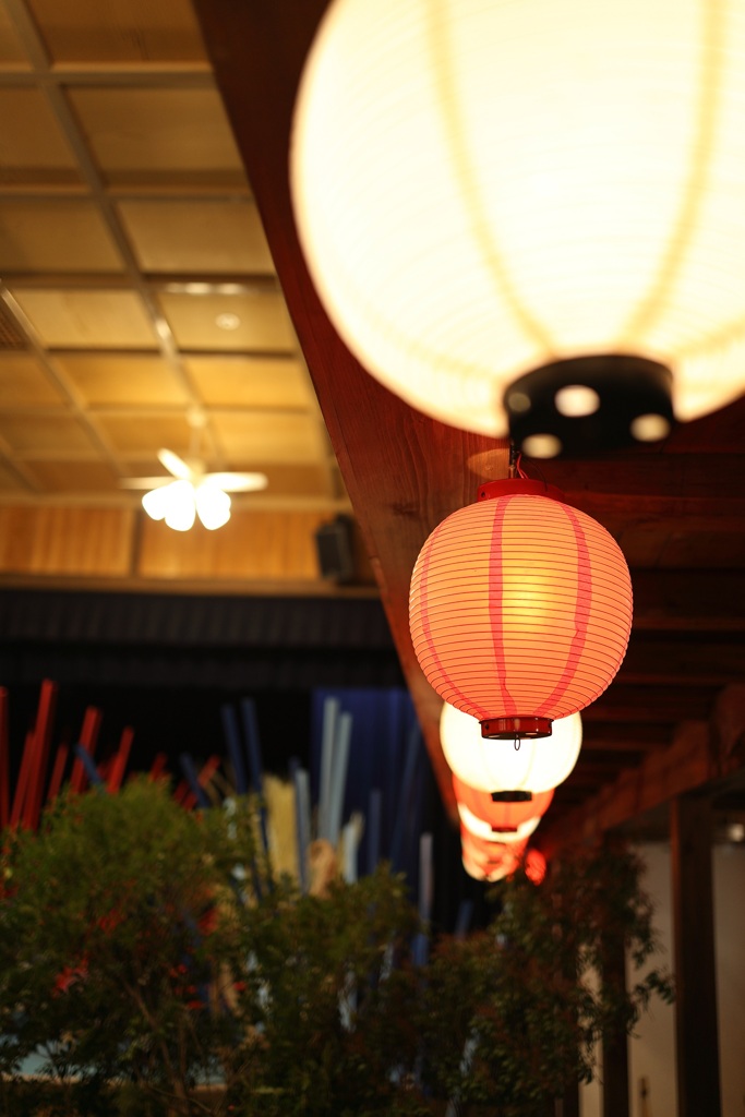 お祭り気分・・・