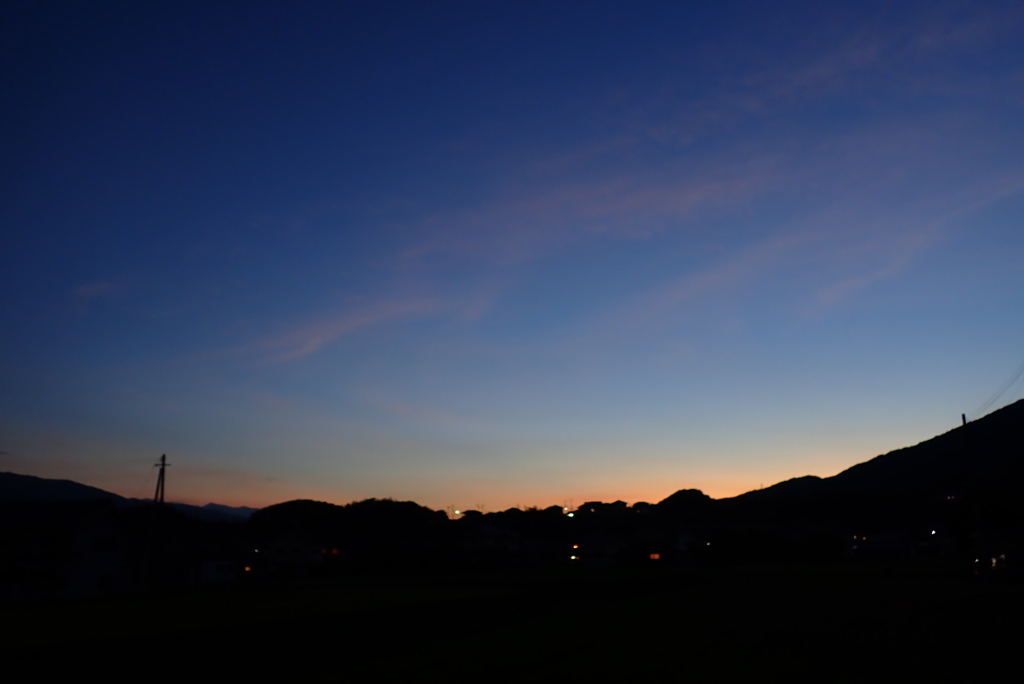 穏やかな空・・・