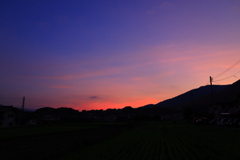 黄昏時・・・