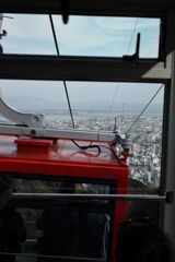 ゴンドラから眺める市街地・・・