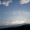 仕事帰りに眺めた空・・・