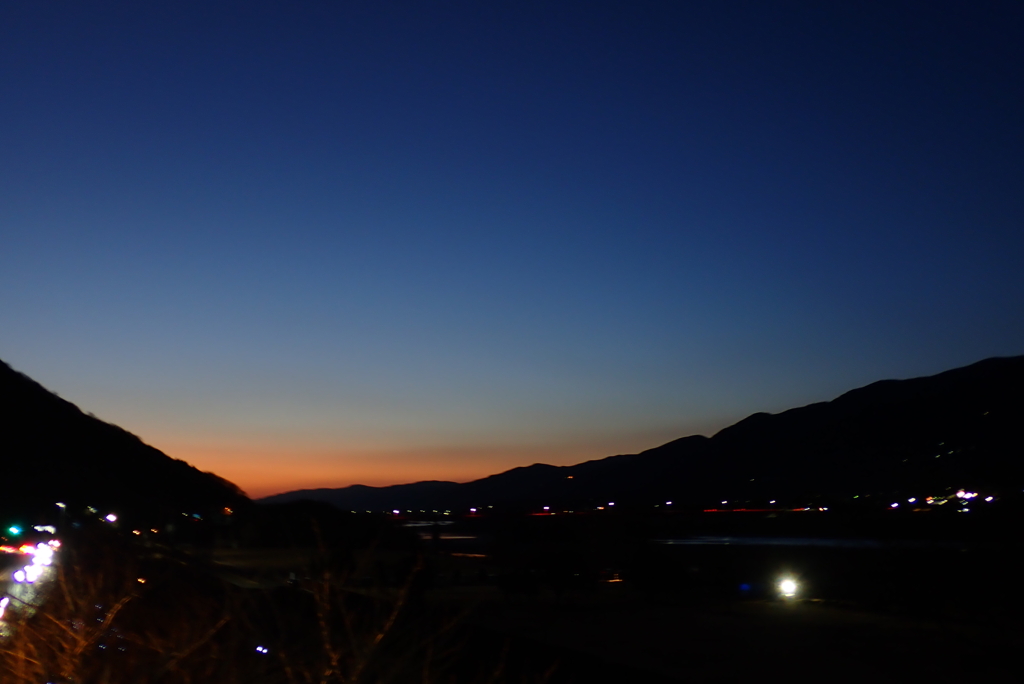 もうすぐ今日が終わる・・・