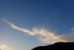 夕方の空・・・