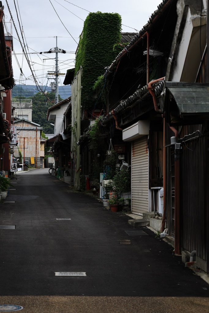 路地・・・