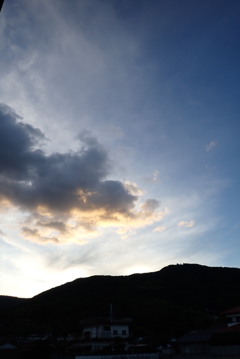 空を眺めて一日が終わる・・・