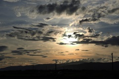 夕陽・・・