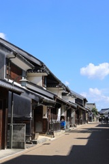 古い街並み・・・