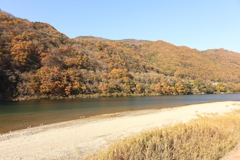 山間の風景・・・