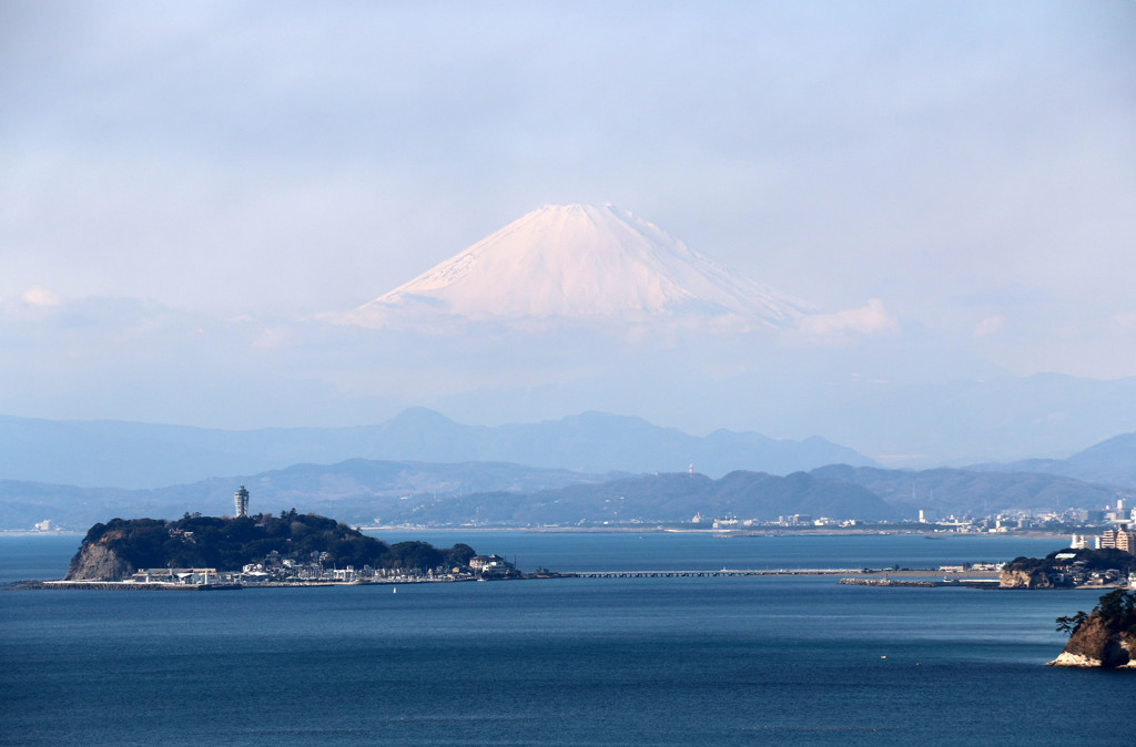 葉山からの富士山