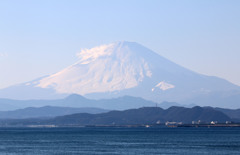 江ノ島からの富士山