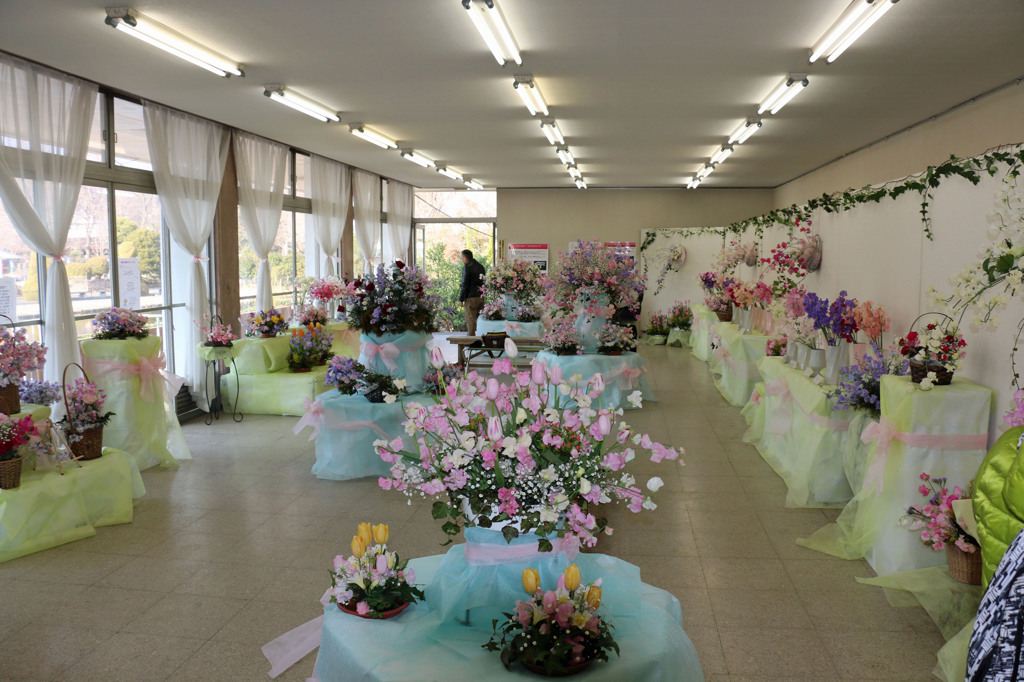 スイートピー展