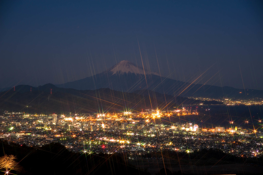 日本平からの眺め　夜景