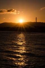 赤穂　夕日