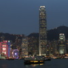 香港香港島夜景