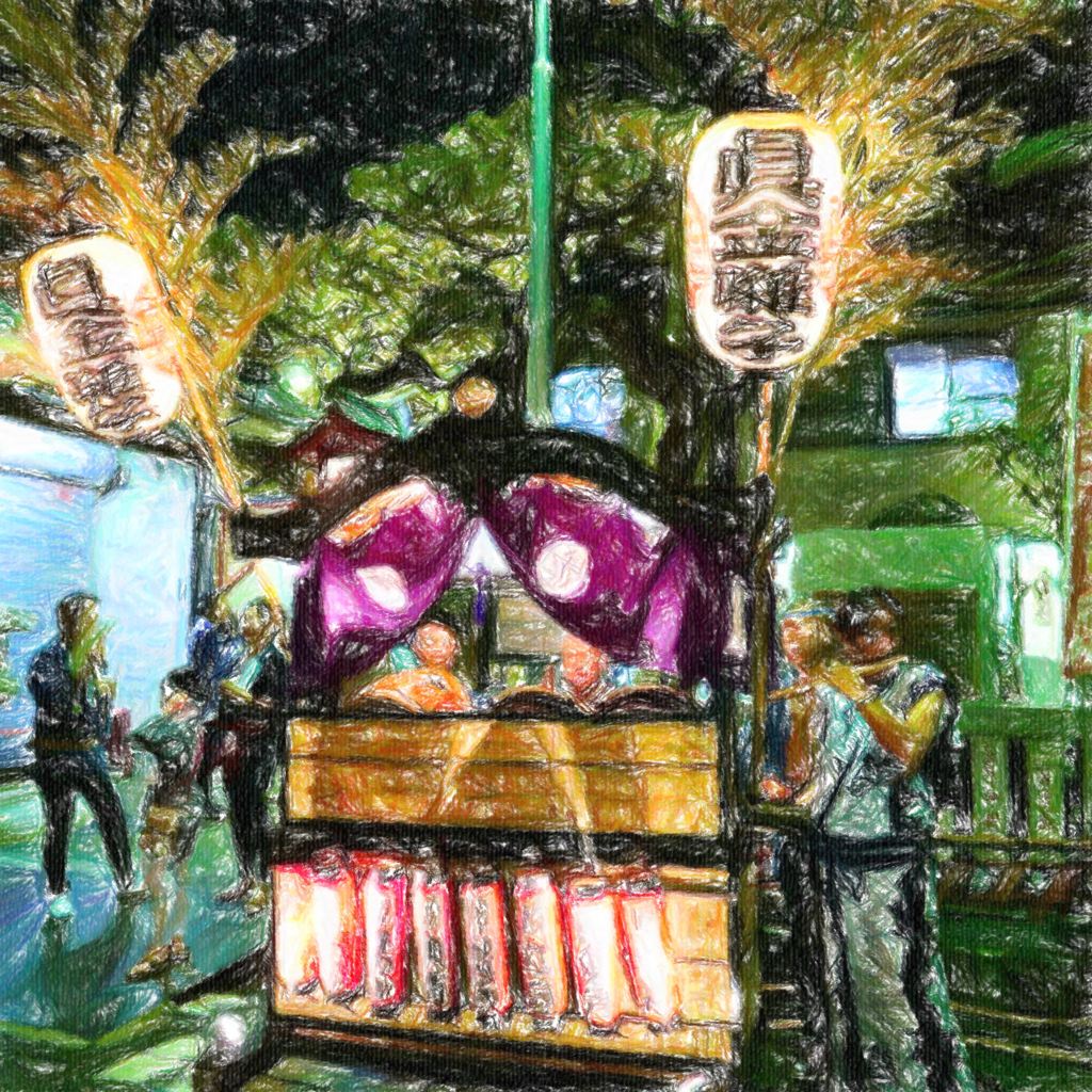 秋祭り-Snap Art