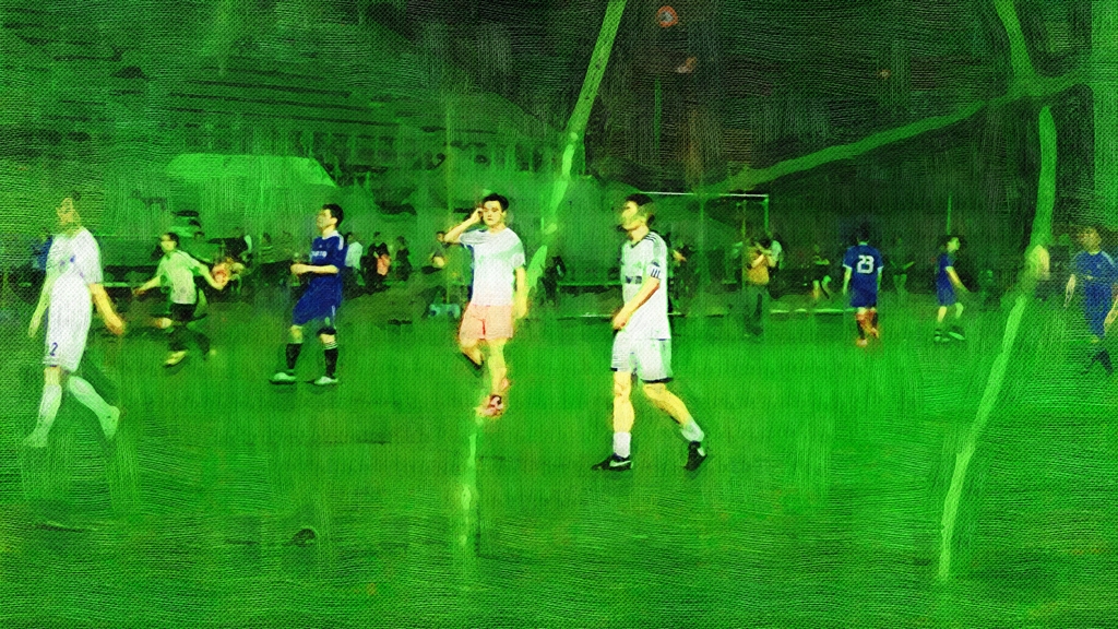 習作　サッカー
