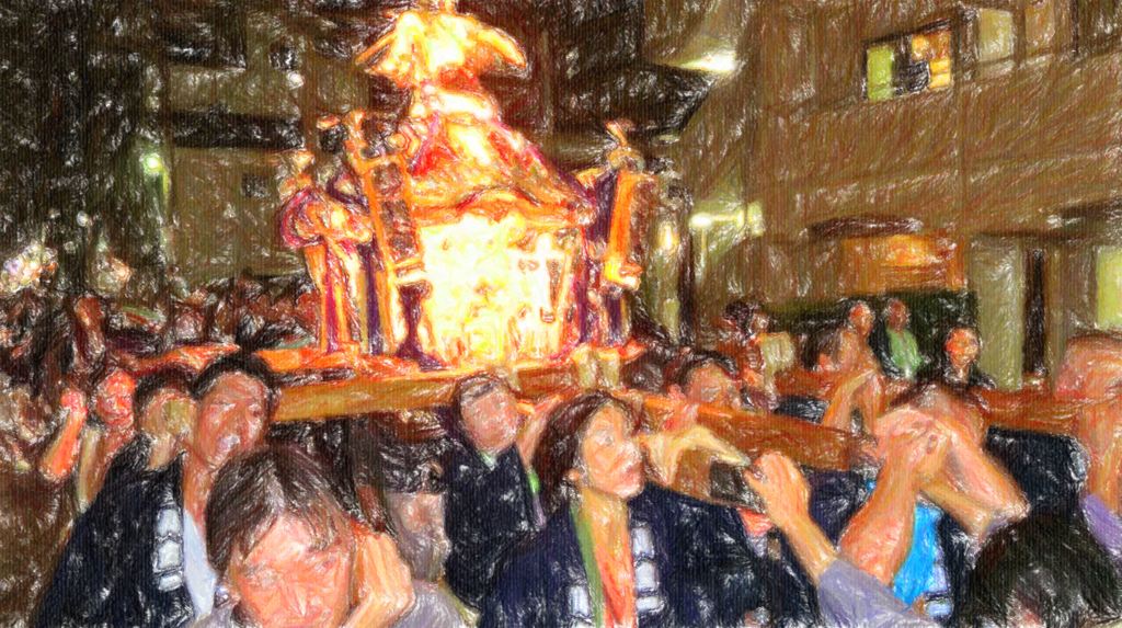 秋祭り-Snap Art