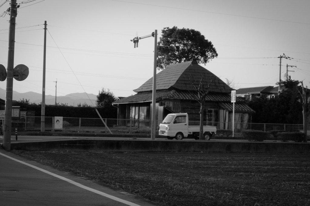 田舎の軽トラ