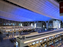 東京国際空港のイルミネーション