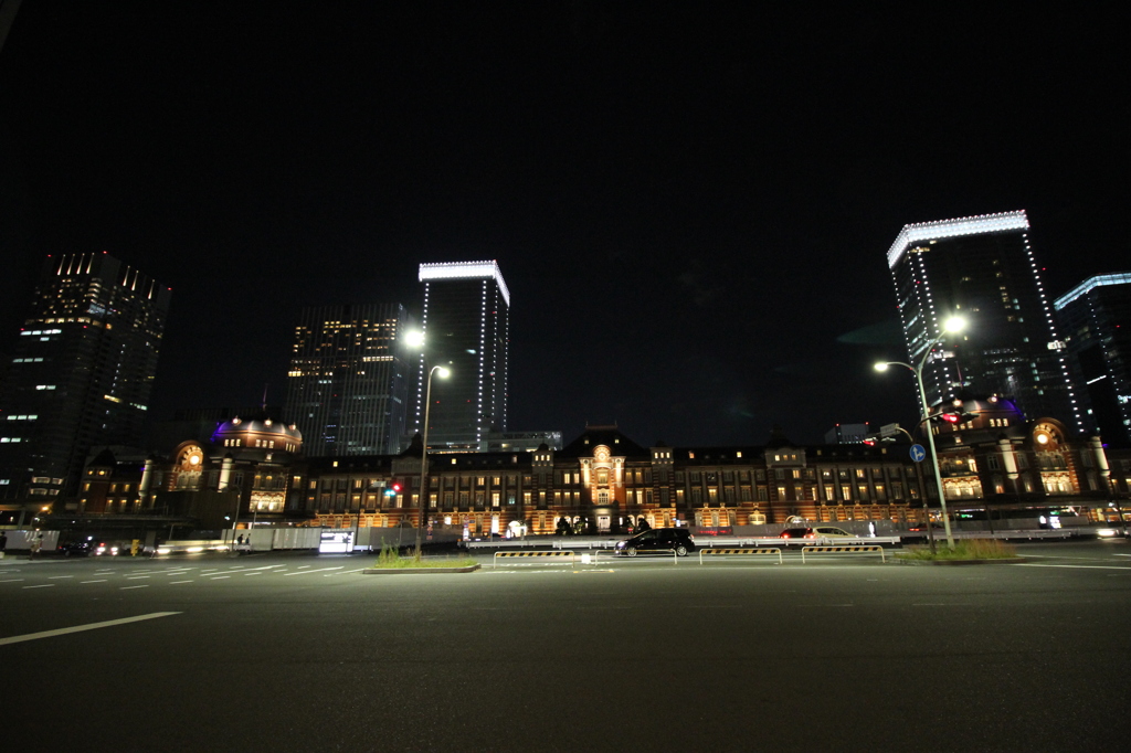 東京駅の夜景②