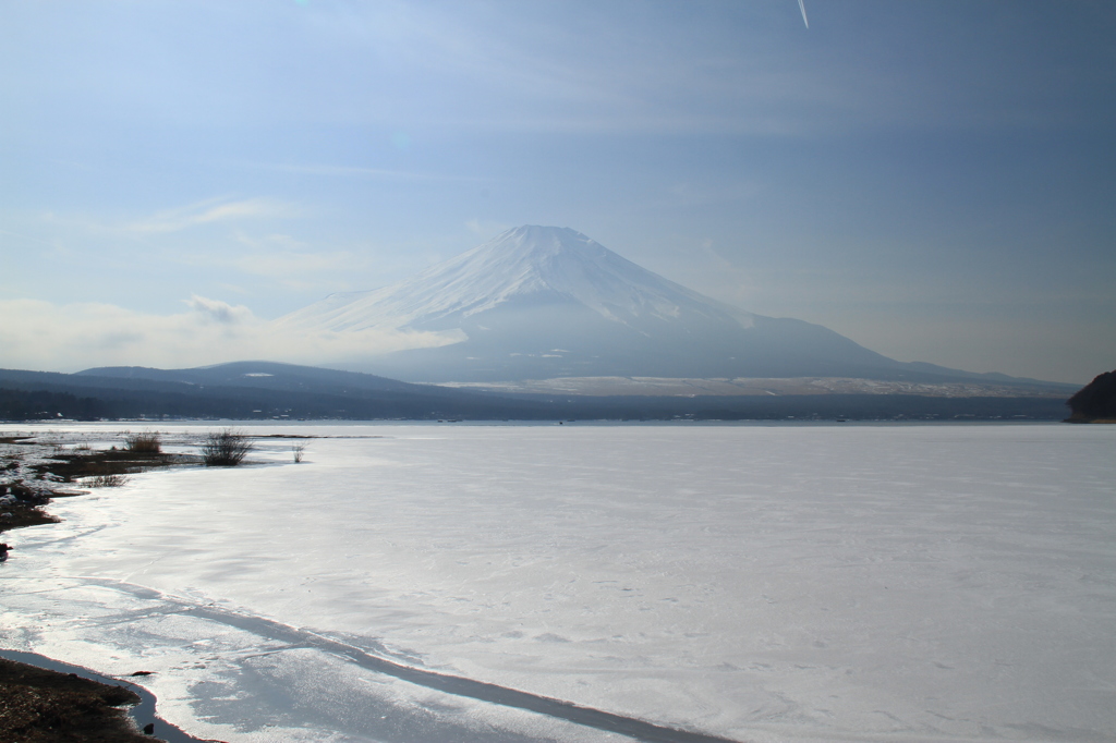 富士山　山中湖①