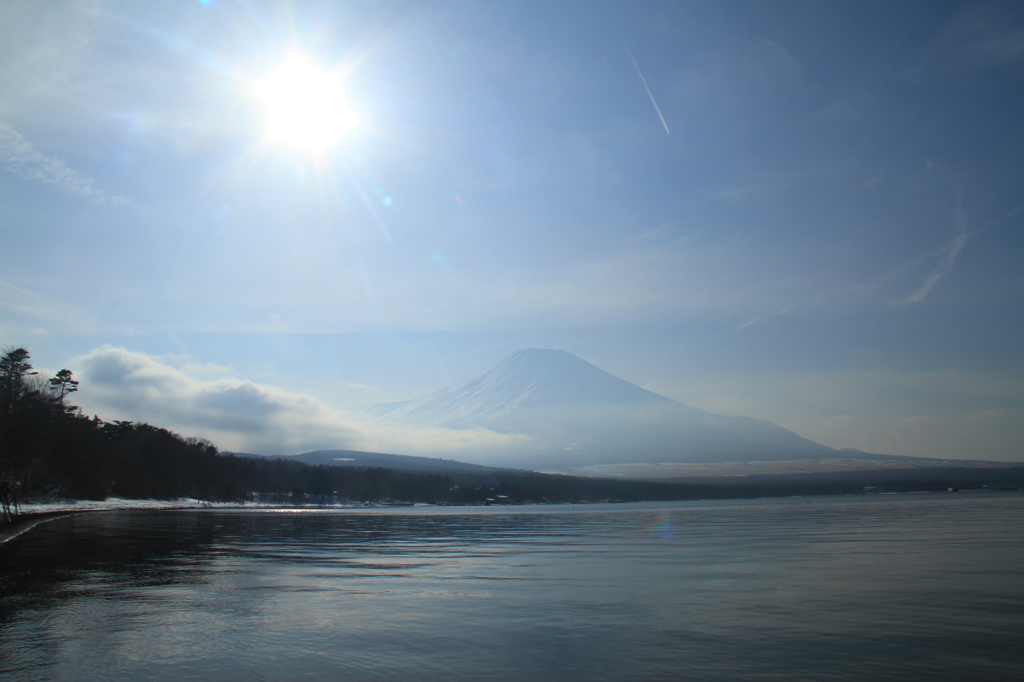 富士山　山中湖②