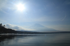 富士山　山中湖②