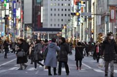 銀座三丁目の様子