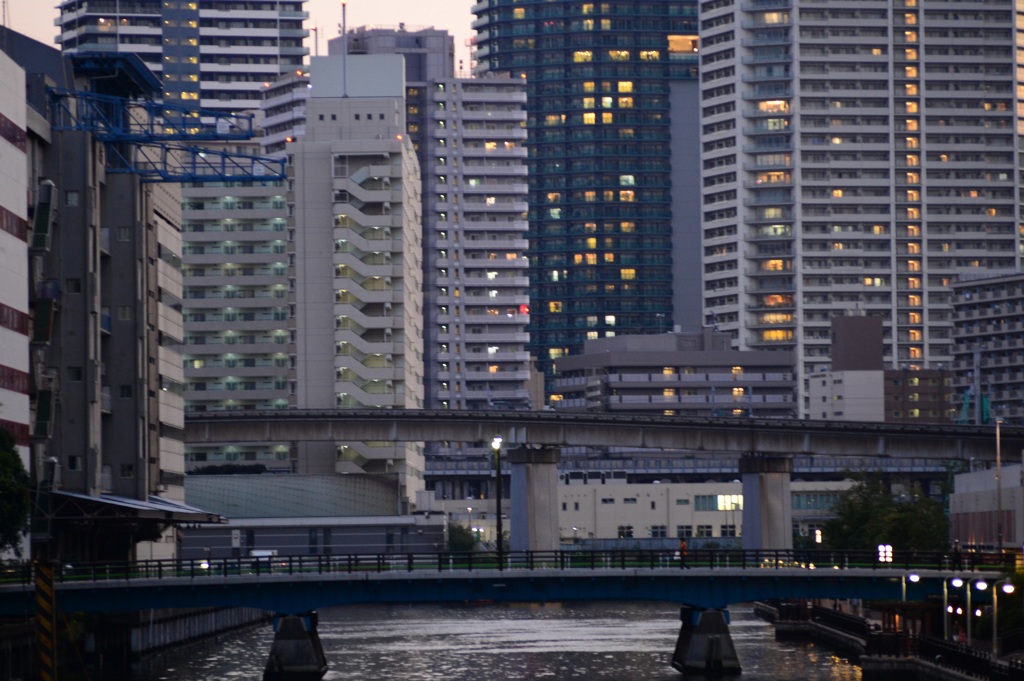 芝浦の運河
